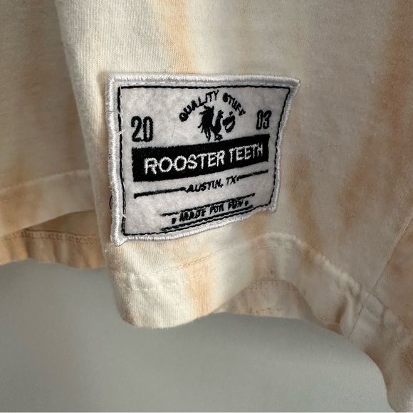 Cream Long Sleeve Shirt with Rooster Design - Picture 5 of 6